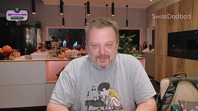 Snapshot of SwissDadbod chatting on 12/13/25, 08:04 SwissDadbod online show from 12/13/25, 08:04