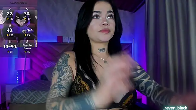  raven black online show from 05/14/26, 11:51