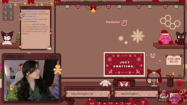 Snapshot of HanaMaria chatting on 11/14/25, 02:32 HanaMaria online show from 11/14/25, 02:32