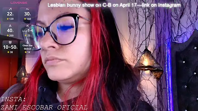 Zami Escobar of online show from 04/12/26, 05:05