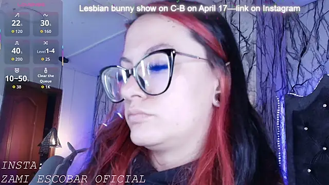 Zami Escobar of online show from 04/13/26, 06:34