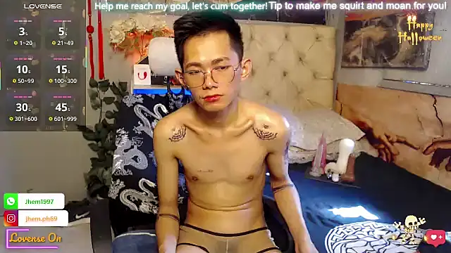 Skinny CumLoader69 online show from 10/31/25, 06:10