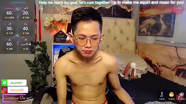 Skinny CumLoader69 online show from 10/24/25, 11:15