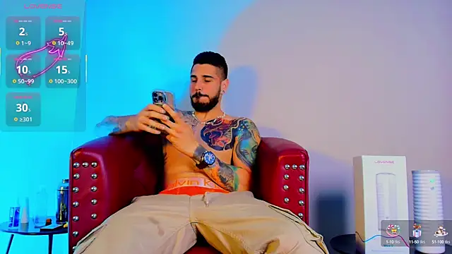 amodeus bael  online show from 10/04/25, 03:41