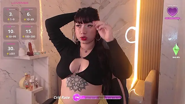 Sophia tf online show from 09/19/25, 01:26