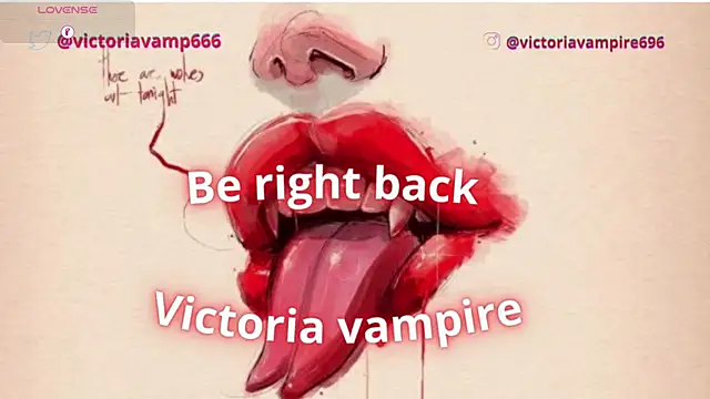 Snapshot of Victoriavampire666 chatting on 06/15/26, 05:07 Victoriavampire666 online show from 06/15/26, 05:07