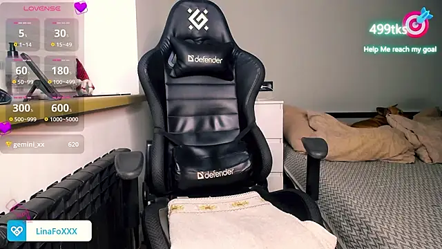 LinaFoX online show from 03/23/26, 06:19