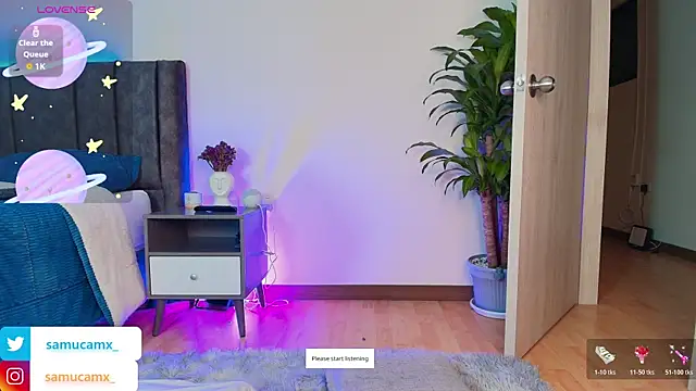 Snapshot of samucamx_ chatting on 10/30/25, 12:42 samucamx  online show from 10/30/25, 12:42