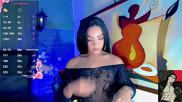 Cristal Villael online show from 10/18/25, 03:08