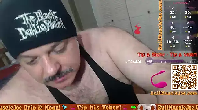 Snapshot of bullmusclejoe chatting on 12/12/24, 02:48 bullmusclejoe online show from 12/12/24, 02:48