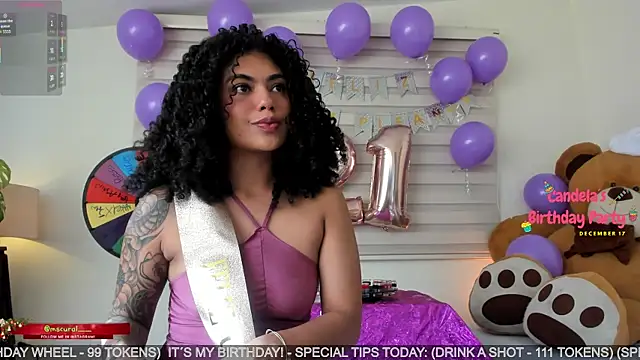 miss curazao online show from 12/17/25, 01:27