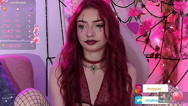 LucyGray online show from 10/10/25, 03:18