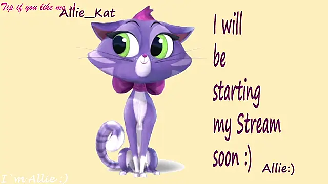 Allie Kat online show from 05/17/26, 01:00
