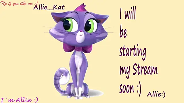 Allie Kat online show from 06/20/26, 02:00