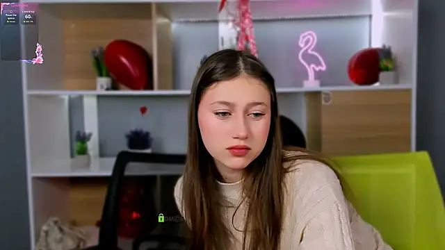 mila glow1 online show from 02/22/26, 06:49