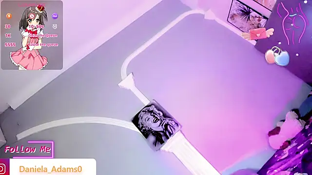 Daniela-AdamsXx online show from 10/22/25, 09:03