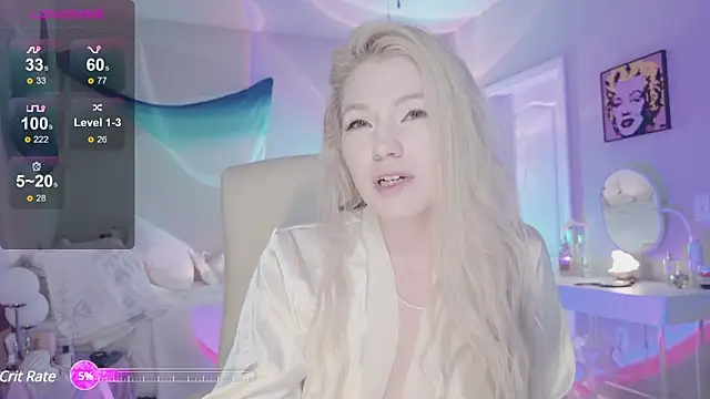 Snapshot of Talulaa chatting on 01/03/25, 10:40 Talulaa online show from 01/03/25, 10:40