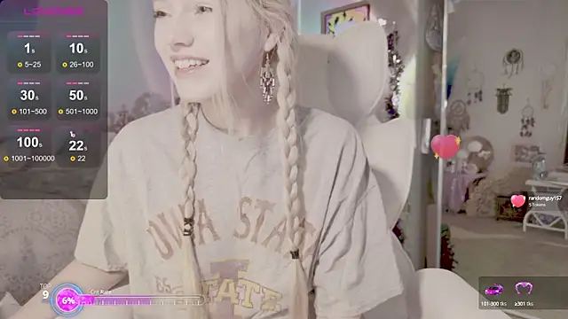 Snapshot of Talulaa chatting on 09/29/25, 08:03 Talulaa online show from 09/29/25, 08:03