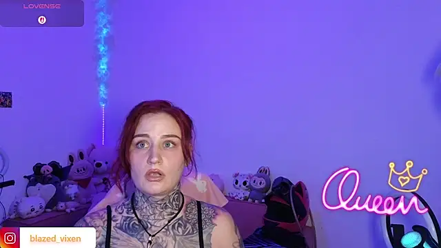 blazed vixen online show from 02/22/26, 12:13