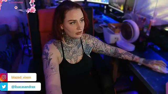 blazed vixen online show from 08/02/26, 11:13