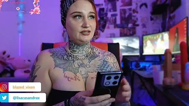 blazed vixen online show from 07/31/26, 11:35
