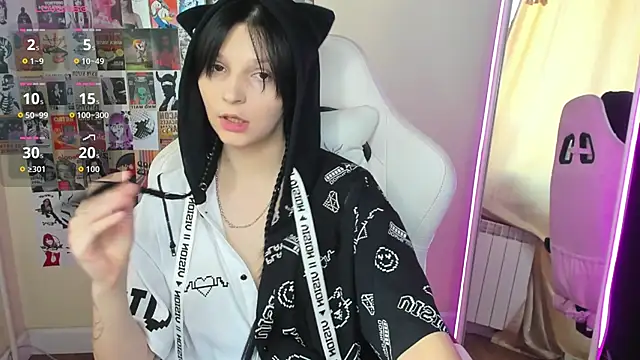 Snapshot of AudreyyKim chatting on 10/14/25, 09:54 AudreyyKim online show from 10/14/25, 09:54
