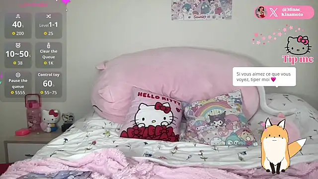 Minae Kinamoto online show from 05/15/26, 02:15