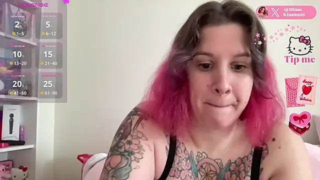 Minae Kinamoto online show from 02/08/26, 01:53