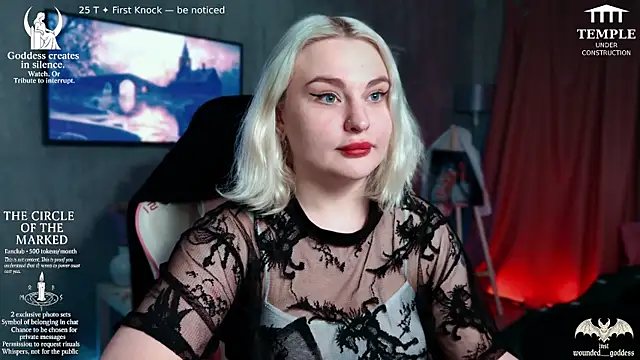 Wounded Goddess  online show from 11/15/25, 05:44