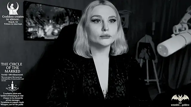 Wounded Goddess  online show from 11/16/25, 05:12