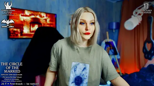 Wounded Goddess  online show from 02/08/26, 06:22