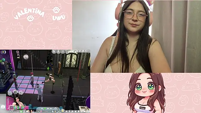 valentinauwu online show from 02/07/26, 09:34