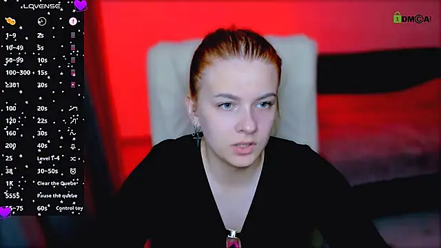 red  dizzy online show from 10/10/25, 08:20