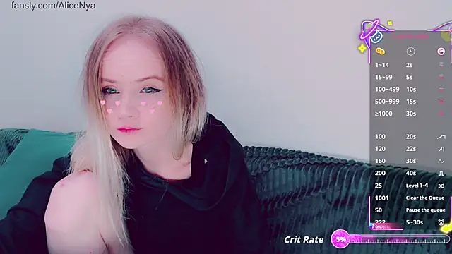 AliceNya cute online show from 12/04/25, 04:55