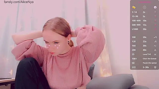 AliceNya cute online show from 02/13/26, 05:07