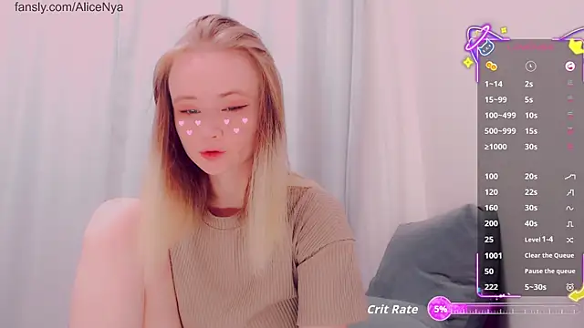 AliceNya cute online show from 12/16/25, 06:17