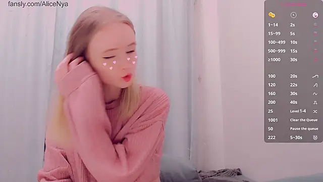 AliceNya cute online show from 01/08/26, 07:14