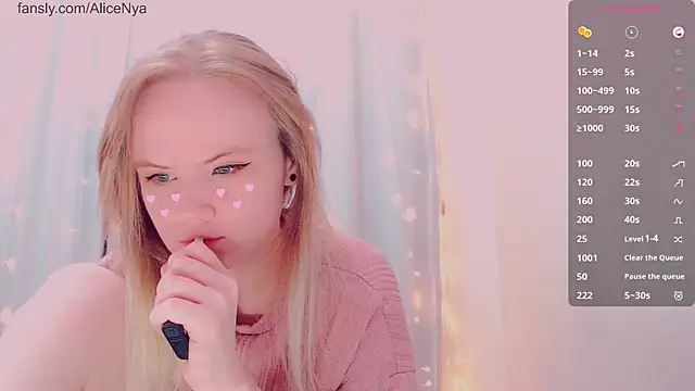 AliceNya cute online show from 01/12/26, 05:03