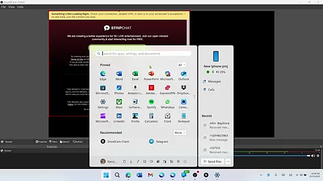 versatilevortex online show from 10/26/25, 02:01
