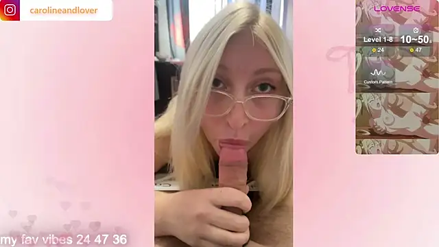 Caroline lover  online show from 11/11/25, 11:16