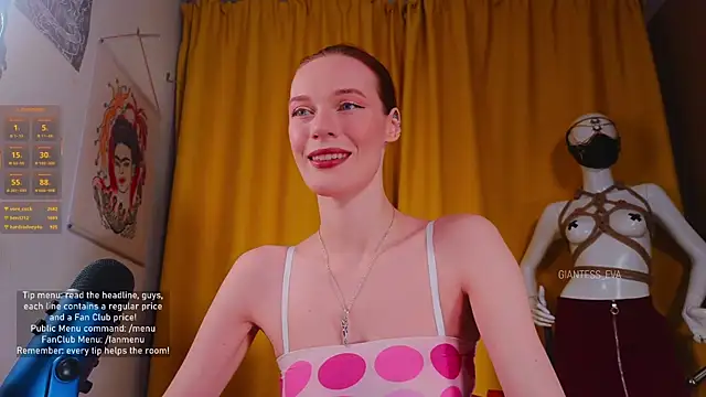 Giantess Eva online show from 11/09/25, 05:39