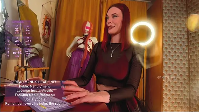 Giantess Eva online show from 07/17/26, 07:44