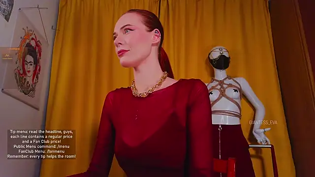 Giantess Eva online show from 10/24/25, 05:23