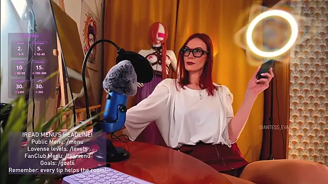 Giantess Eva online show from 06/22/26, 10:18