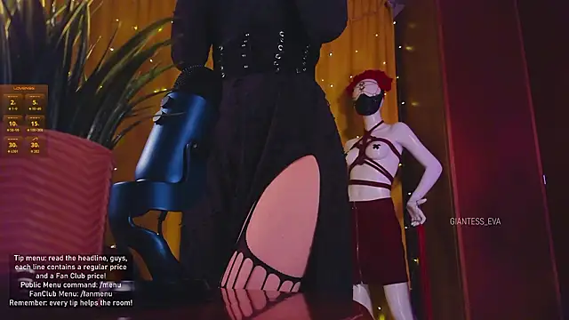 Giantess Eva online show from 01/31/26, 09:46