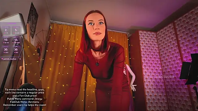 Giantess Eva online show from 03/21/26, 04:11