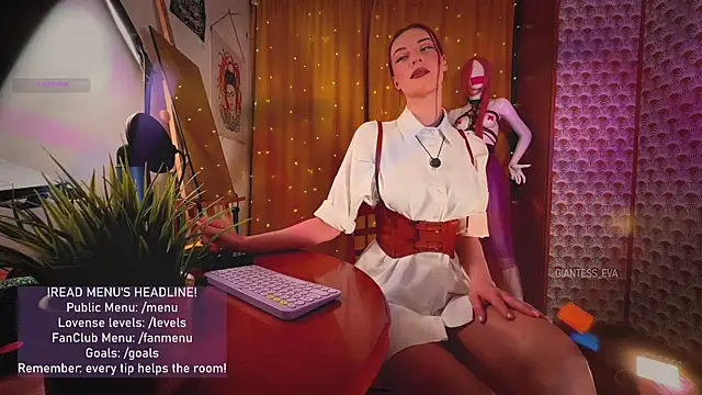 Giantess Eva online show from 04/03/26, 06:14