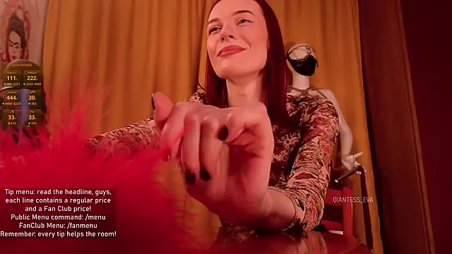 Giantess Eva online show from 10/09/25, 04:40