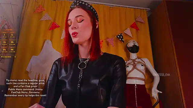 Giantess Eva online show from 10/29/25, 05:23