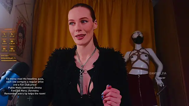 Giantess Eva online show from 11/13/25, 05:28